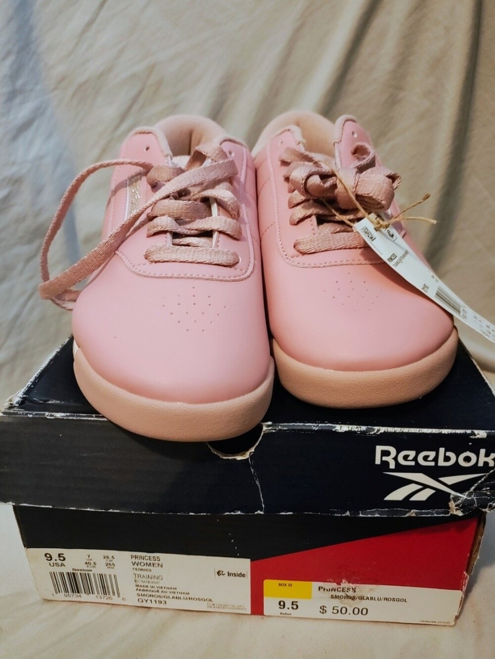 Reebok Princess Pink Training Shoes